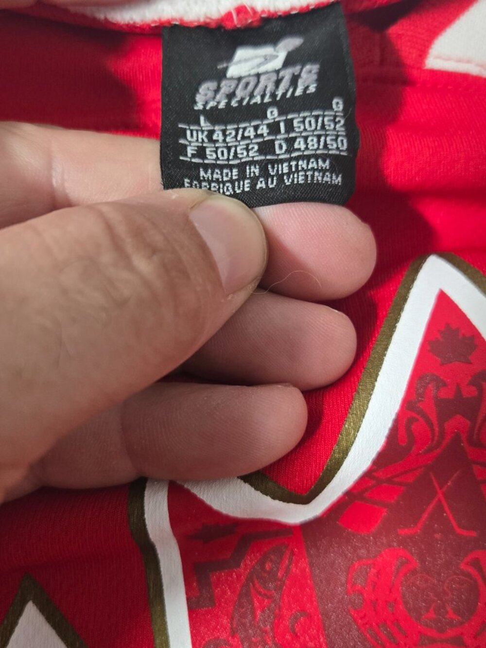 🇨🇦 Team Canada Vancouver 2010 Olympic Hockey Jersey – Men’s Large - Picture 12 of 16